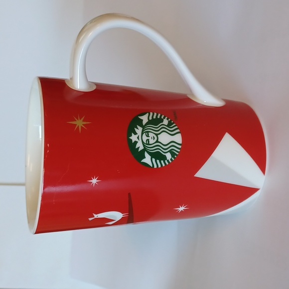 Starbucks 2012 Christmas/Partridge/Bird Ceramic 12 Oz. Mug - Picture 2 of 8